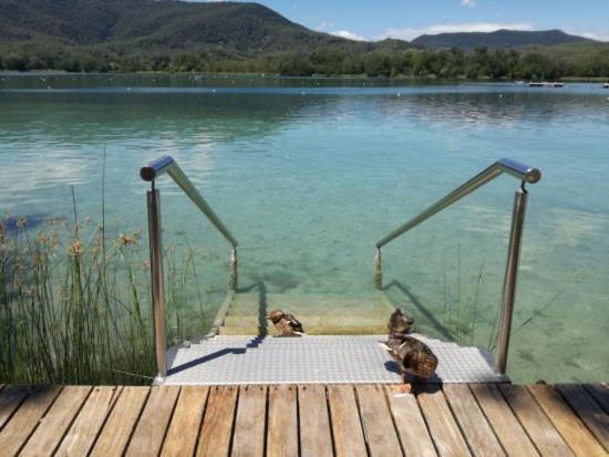 Porqueres Camping Bungalow El Llac De Banyoles מראה חיצוני תמונה